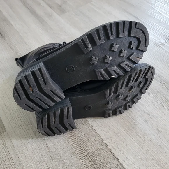 Target Black Combat Boots - Picture 5 of 5